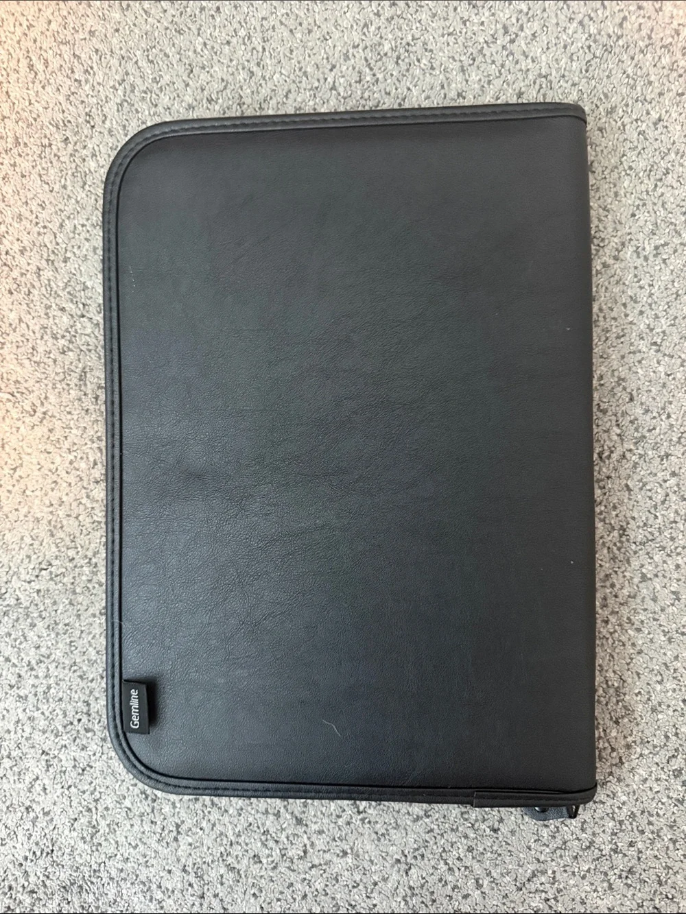 UCI Paul Merage Black Leatherette Business Binder